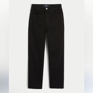 Black Hollister Ultra high rise dad jeans/W 27/L 31